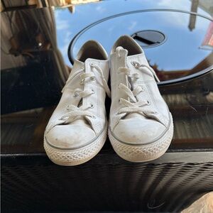 Converse Kids White Sneakers